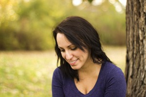 thinking woman