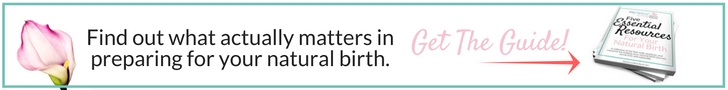 Find out what actually matters in preparing for your natural birth
